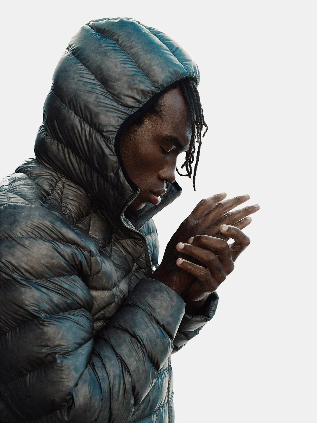 M Packable Down Jacket - Morel
