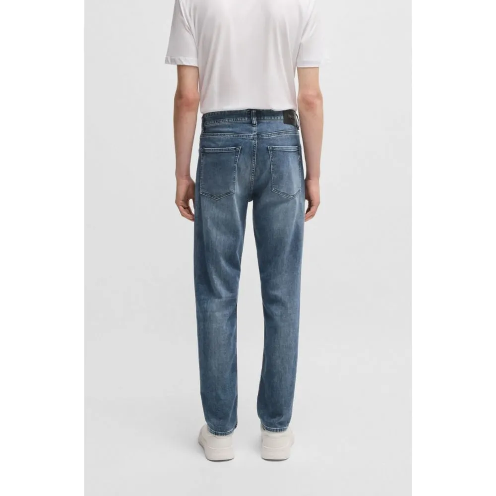 Maine regular-fit jeans in super-soft blue denim