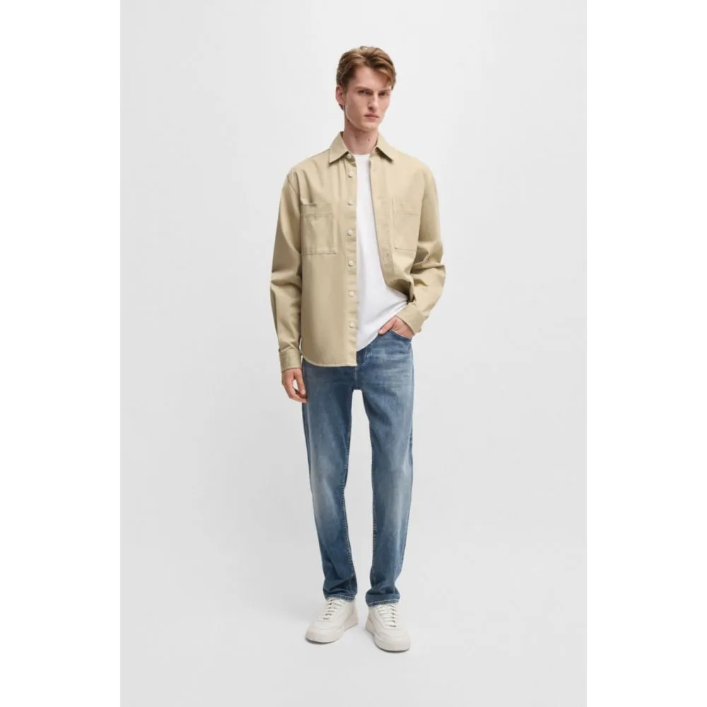 Maine regular-fit jeans in super-soft blue denim