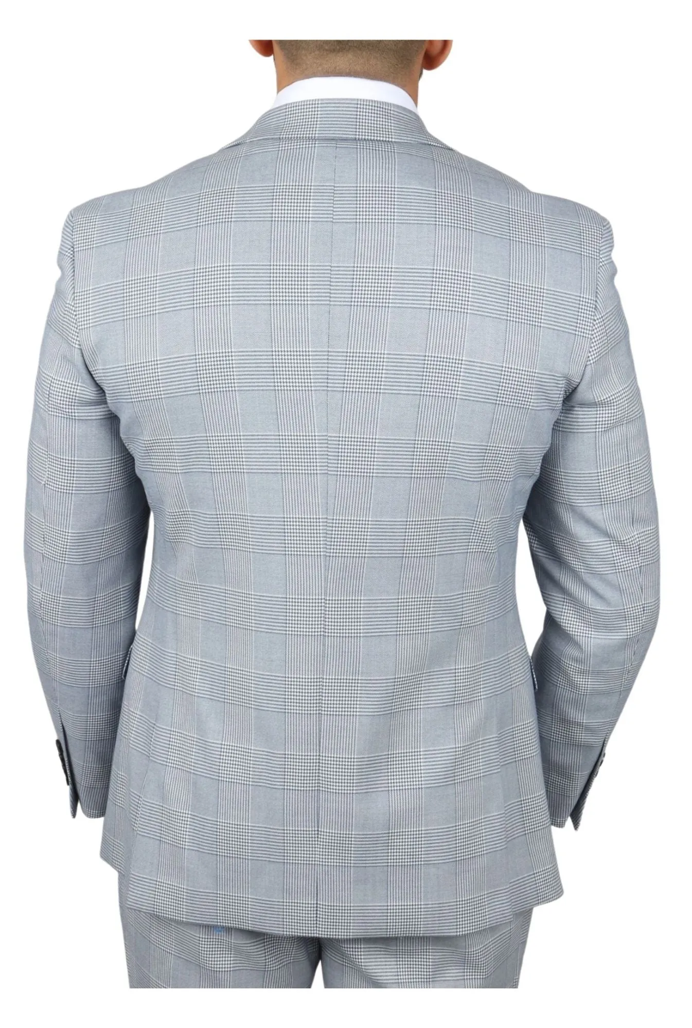 Mark 3 Piece Tweed Check Suit