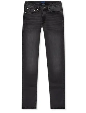 Maxen Active Recover Black Jeans Black Worn In