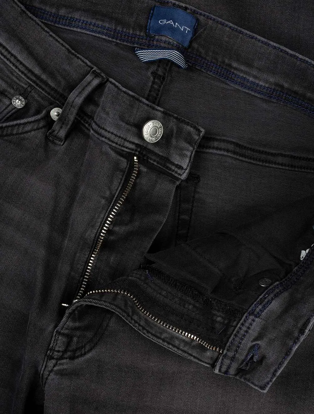 Maxen Active Recover Black Jeans Black Worn In