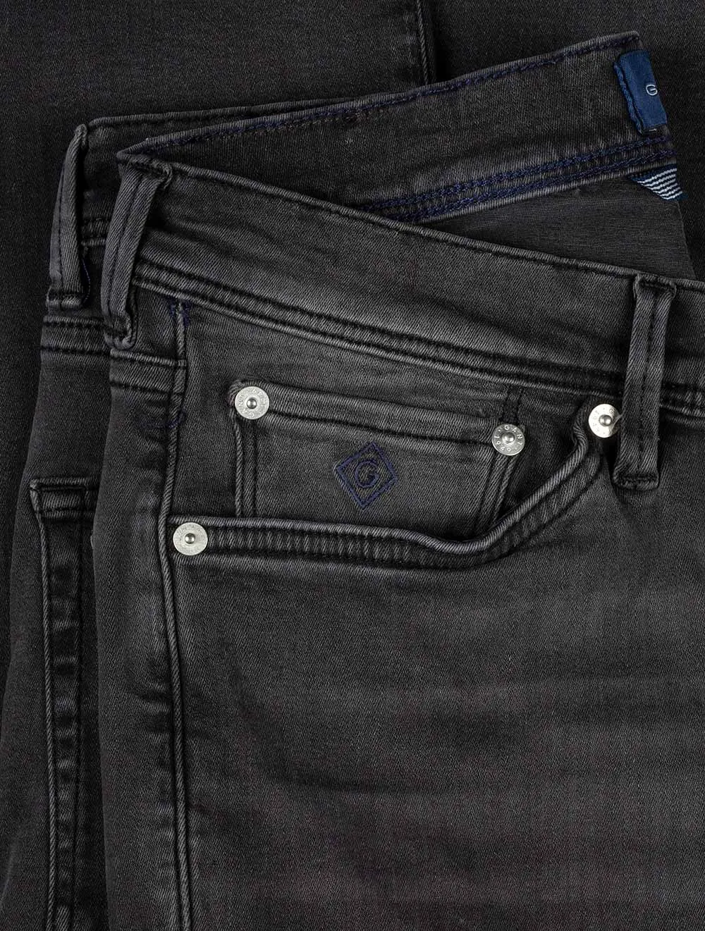 Maxen Active Recover Black Jeans Black Worn In