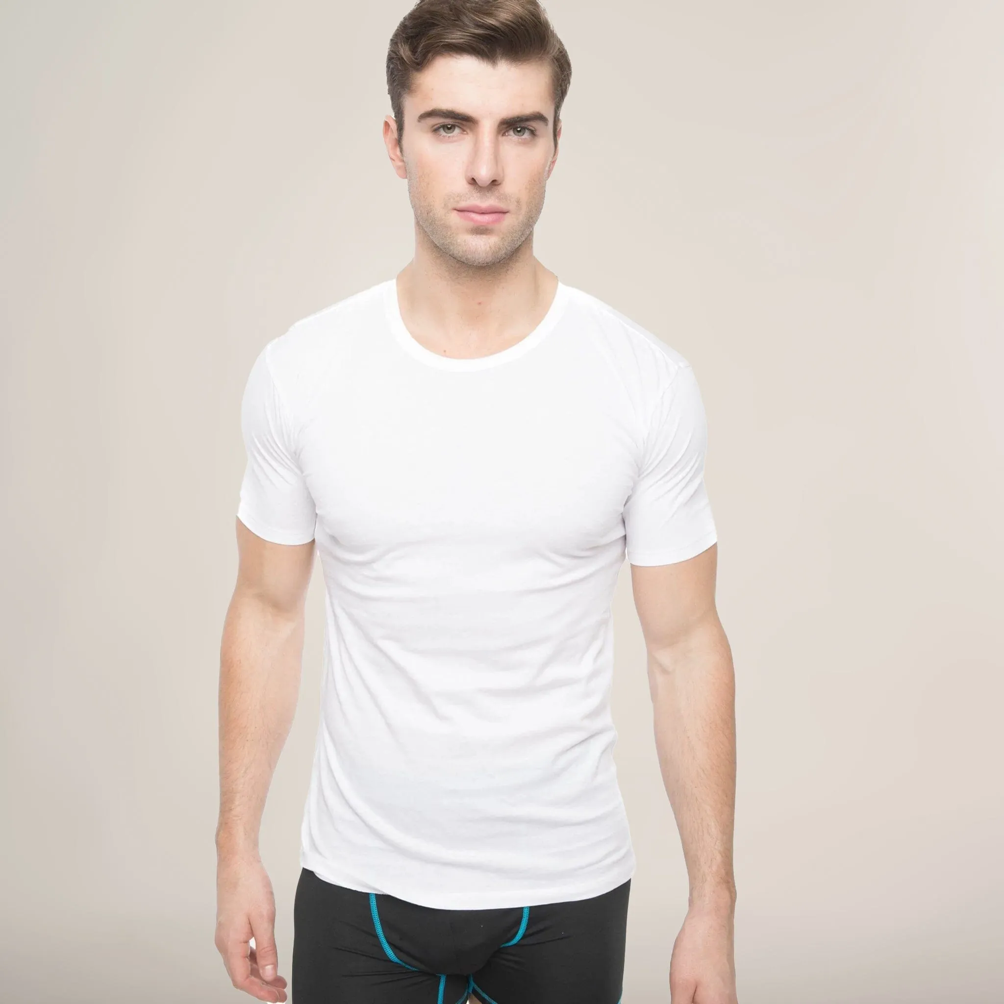 Members Only Men's 3PK Cotton Crew Neck T-Shirt