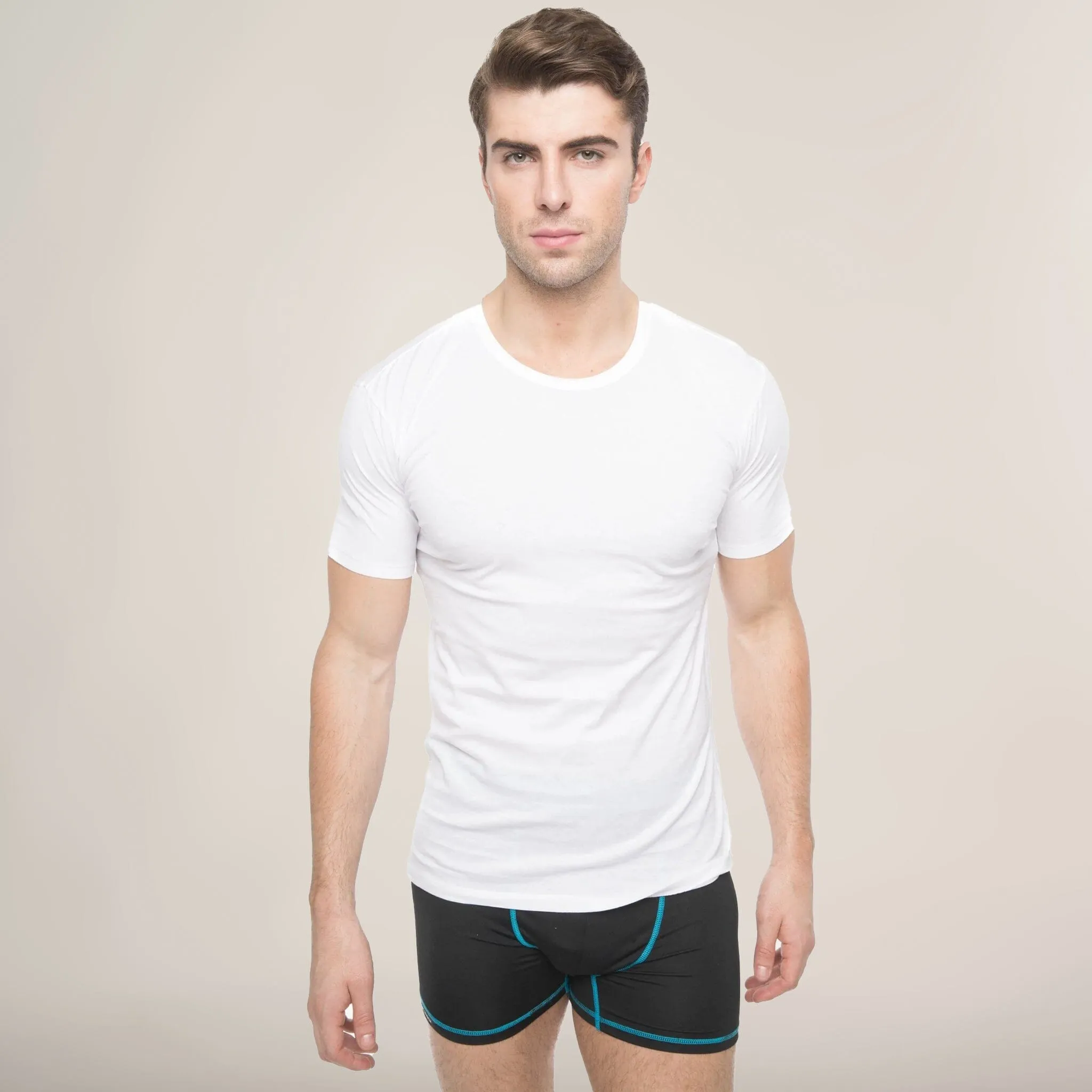Members Only Men's 3PK Cotton Crew Neck T-Shirt