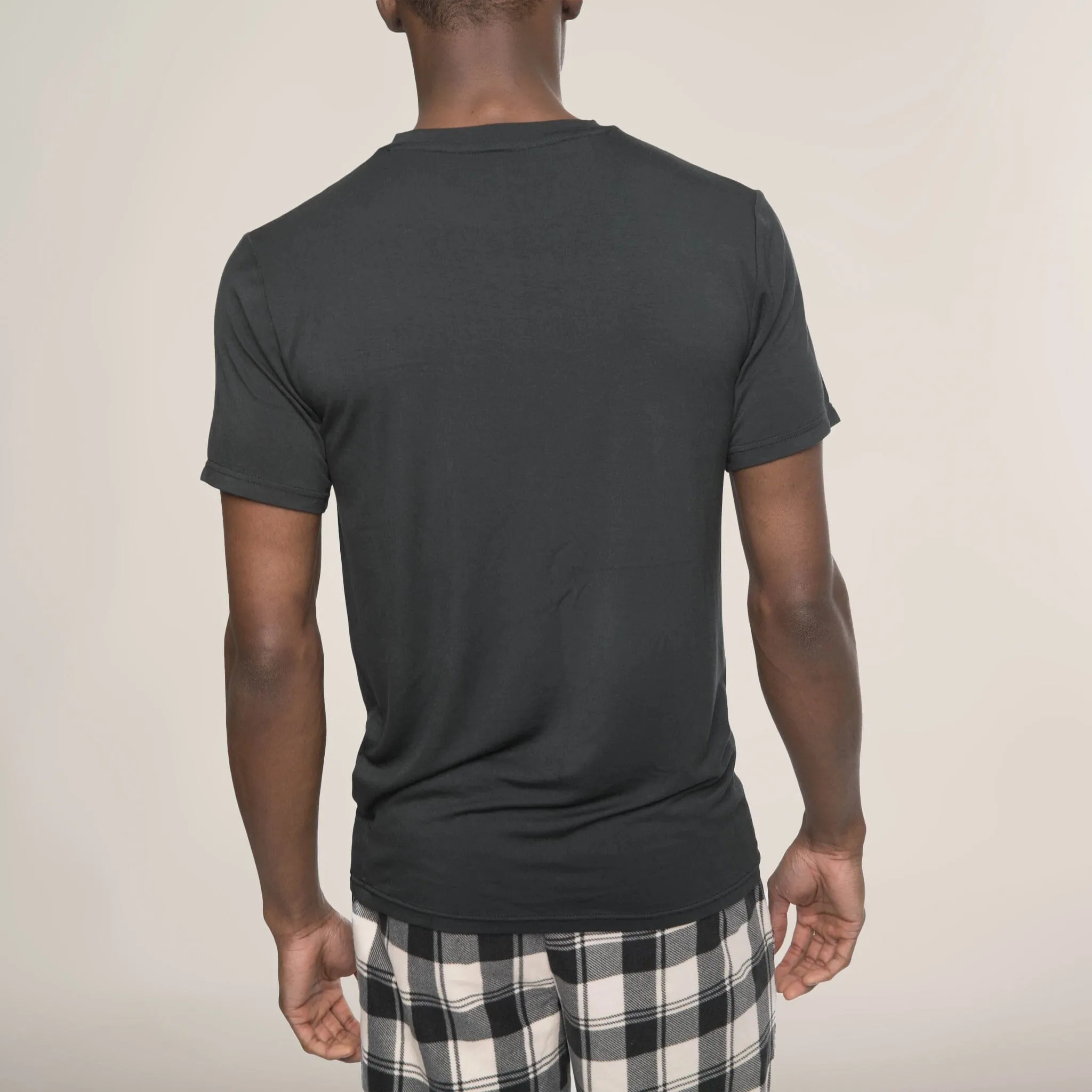 Members Only Short Sleeve Bamboo Rayon Sleep Shirt