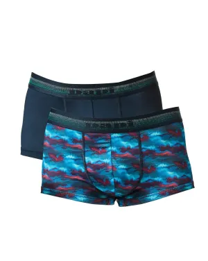 Men's 2-Pack Brazilian Trunk Underwear In Skydiver/pageant Blue