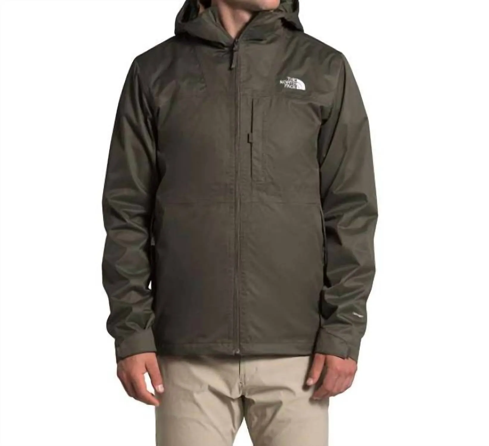 Men’S Arrowood Triclimate Jacket In New Taupe Green/utility Brown