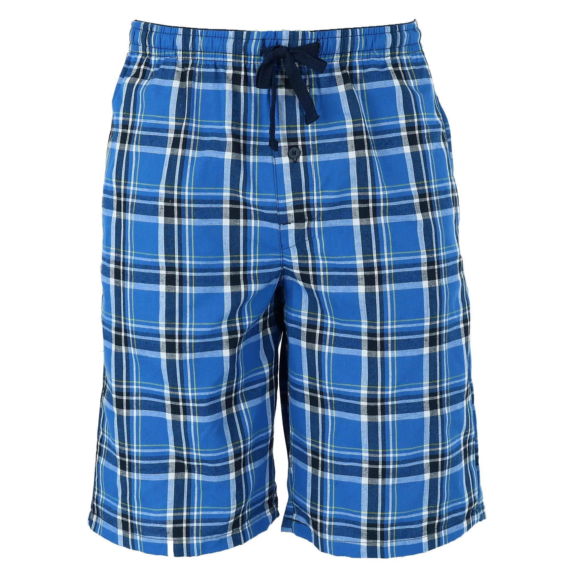 Men's Big and Tall Woven Cotton Pajama Sleep Shorts