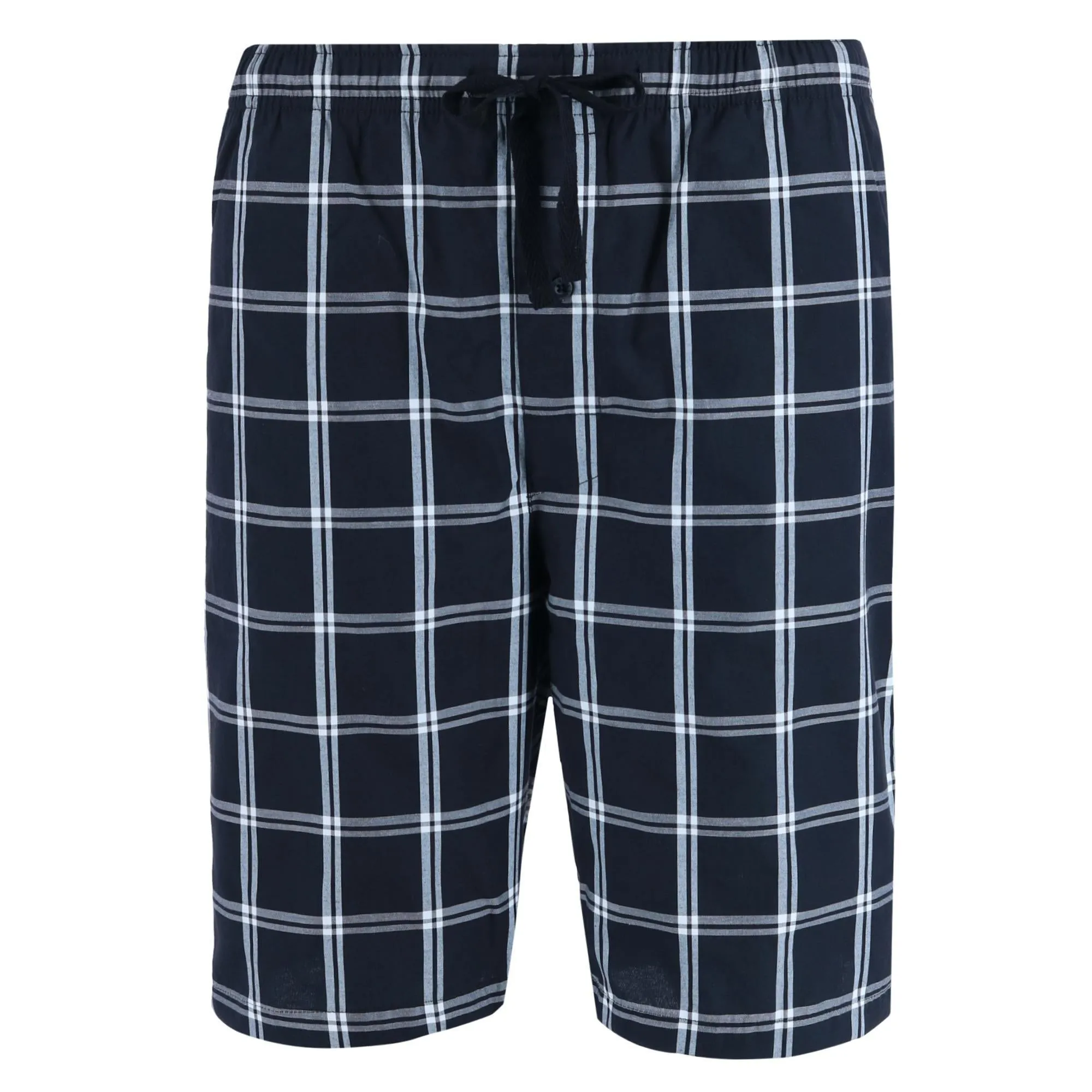 Men's Big and Tall Woven Cotton Pajama Sleep Shorts