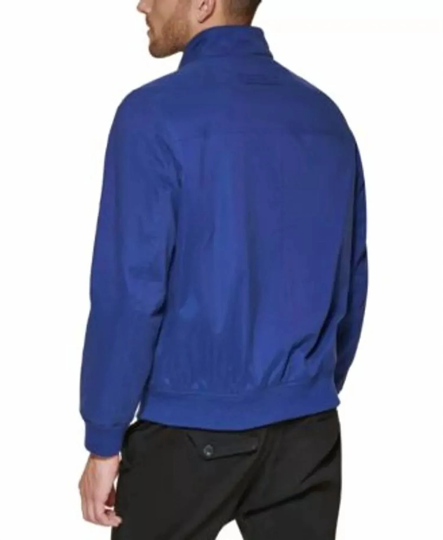 Men's Bomber Jacket In Blue