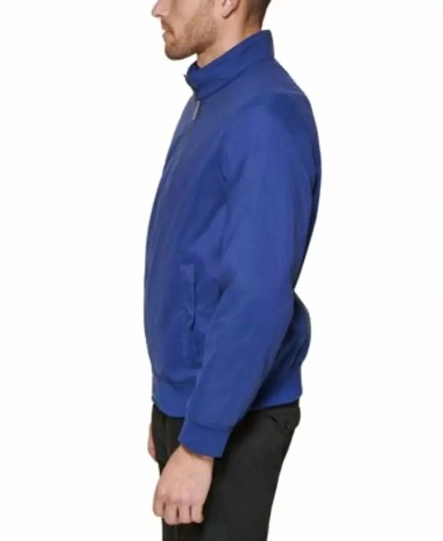Men's Bomber Jacket In Blue