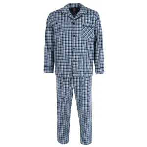 Men's Broadcloth Long Sleeve Pajama Set