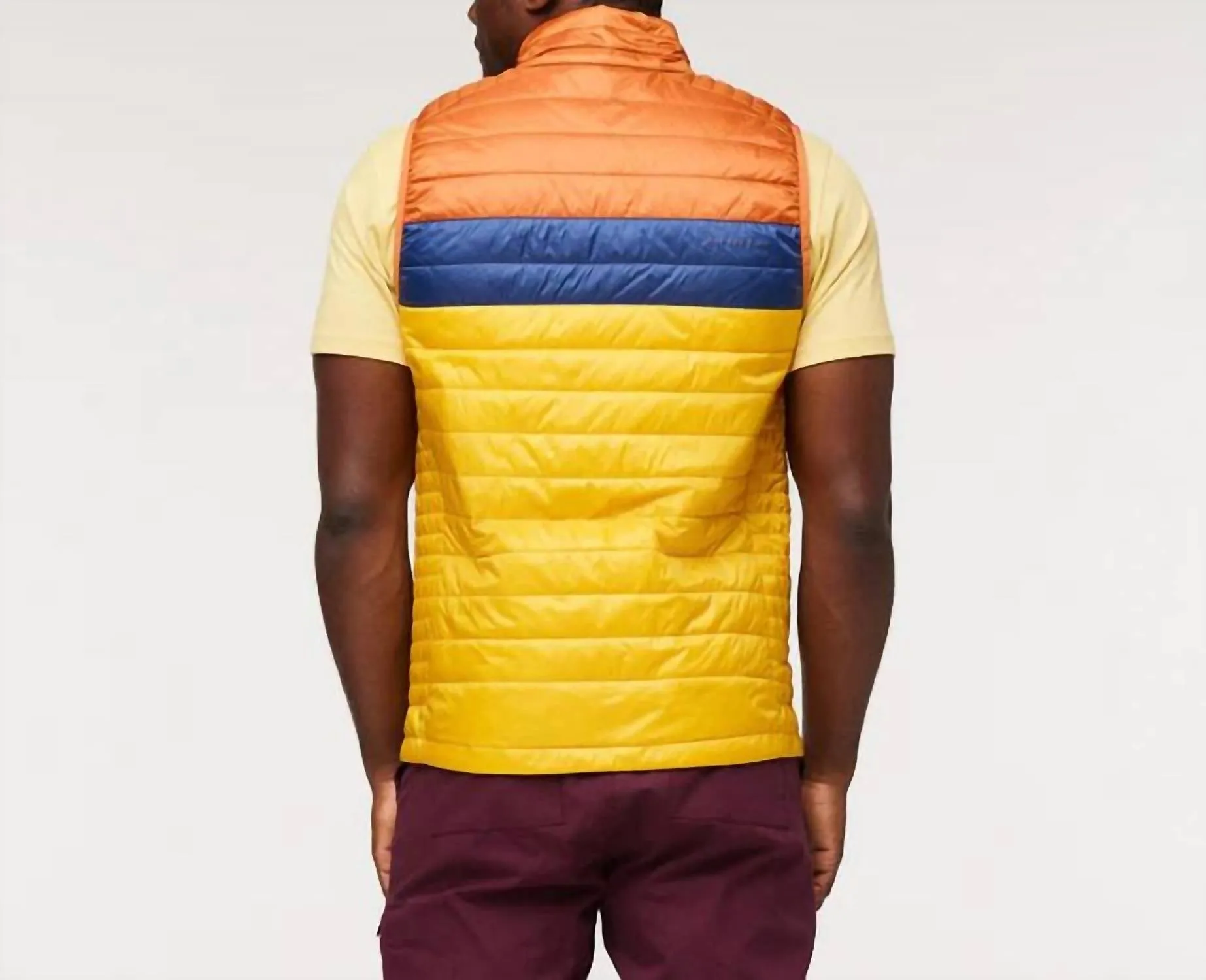 Men's Capa Insulated Vest In Mezcal/sunset