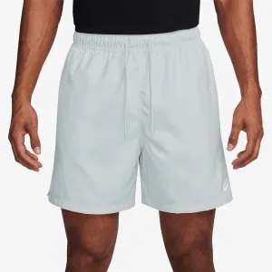 Men's Club Woven Flow Shorts In Pure Platinum/white
