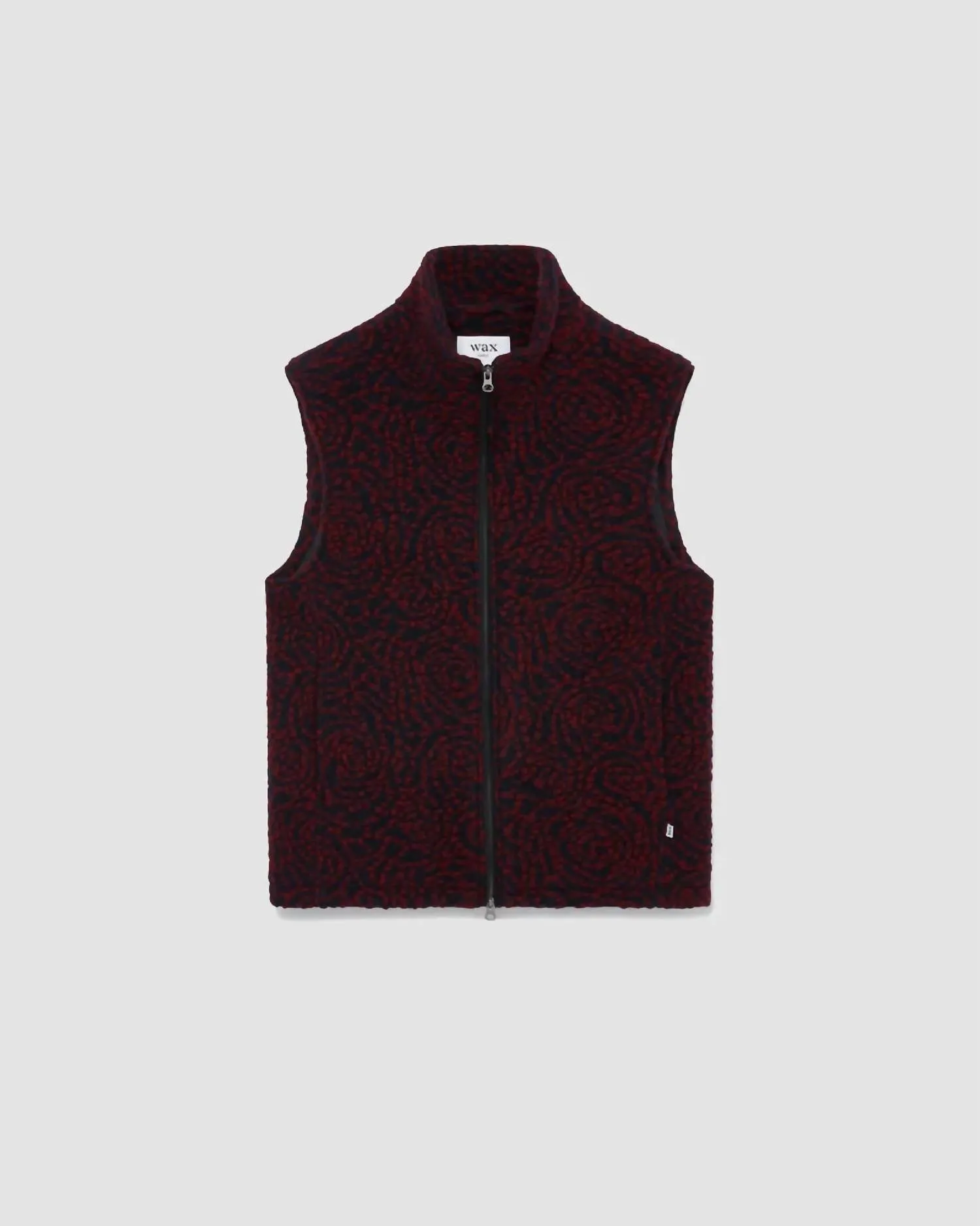 Men's Cozi Gilet Vest In Navy; Red