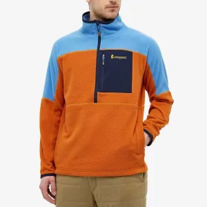 Men's Dorado Half-Zip Fleece Jacket In Azul & Mezcal