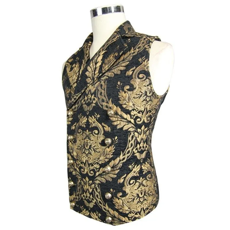 Men's Double Breasted Waistcoat
