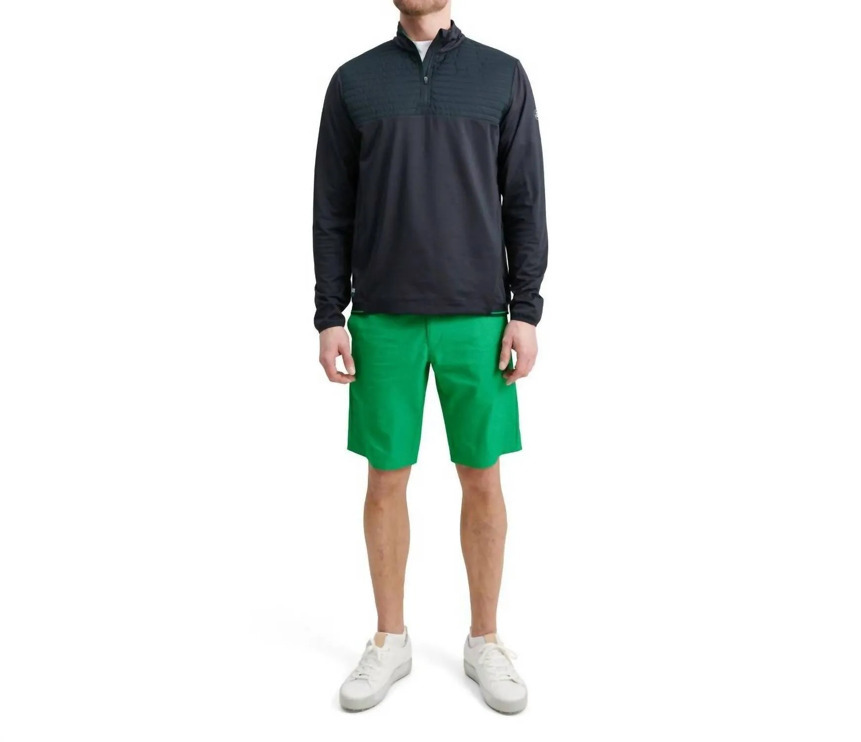 Men's Gleneagles Thermo Midlayer Jacket In Navy Fairway