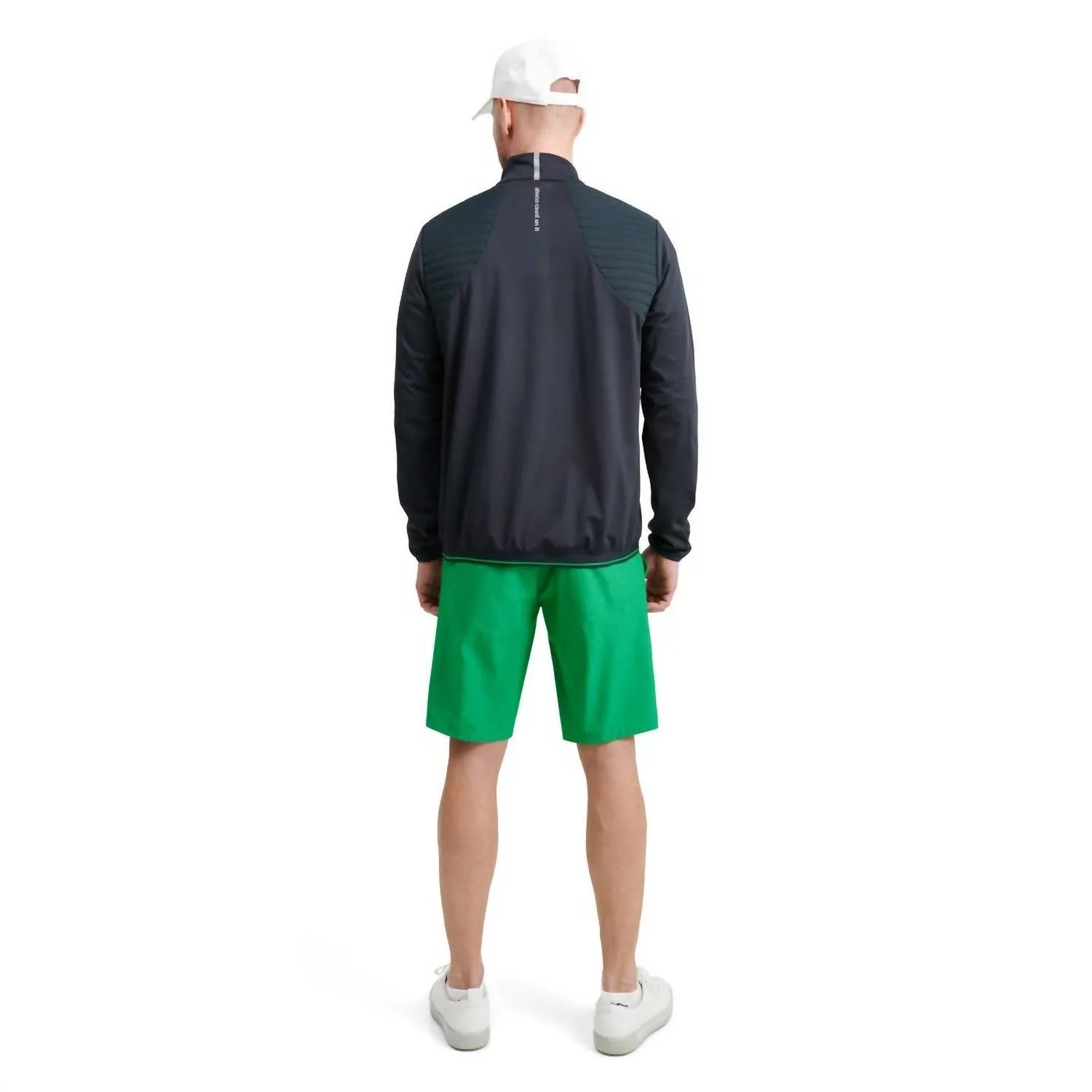 Men's Gleneagles Thermo Midlayer Jacket In Navy Fairway