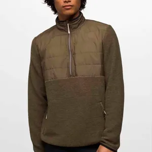 Men's Incrediwool 1/2 Zip Jacket In Slate Green Heather