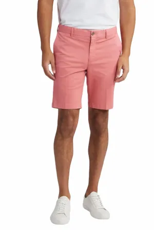Men's Microsanded Cotton Stretch Twill Shorts In Nantucket Red