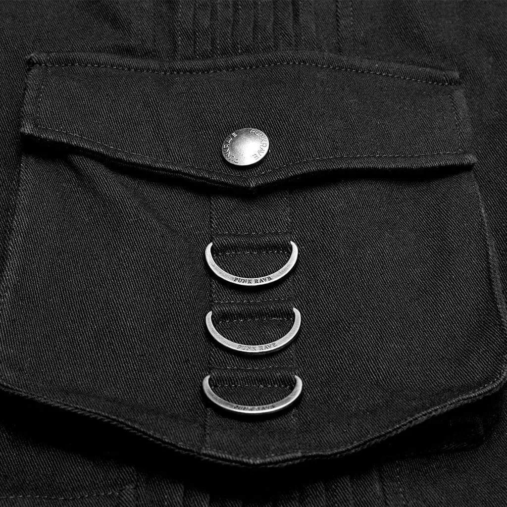 Men's Military False Two-piece Pants