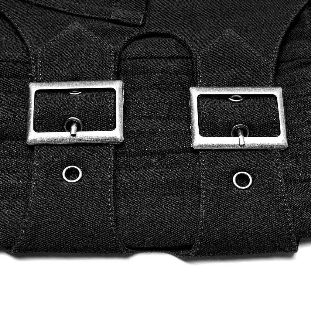 Men's Military False Two-piece Pants