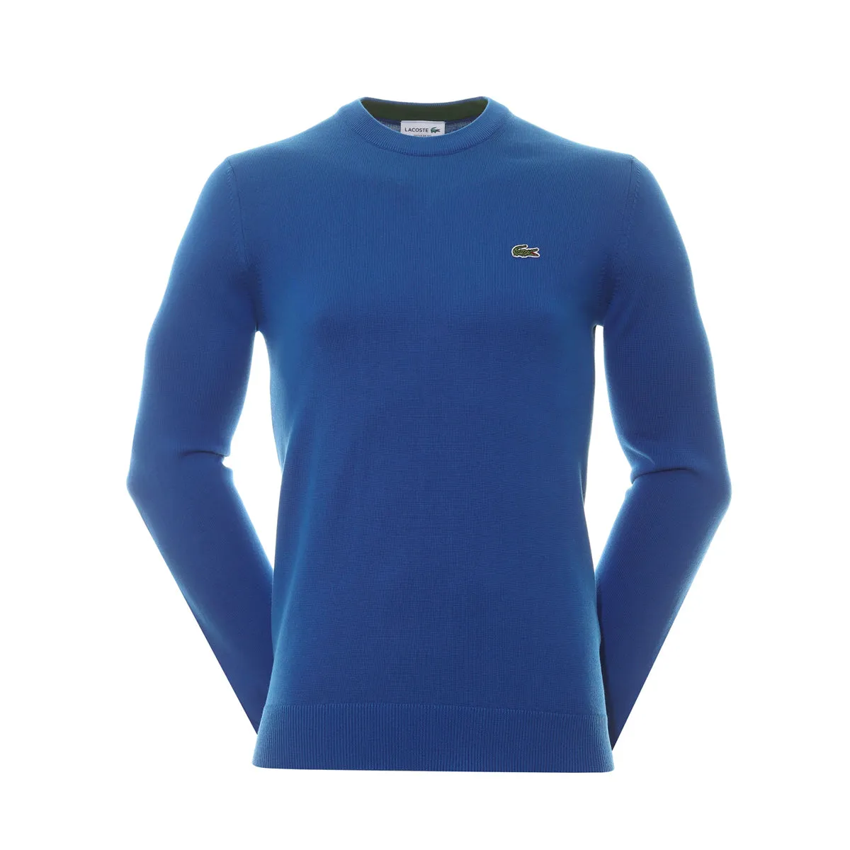 Men's Organic Cotton Crew Neck Sweater Cobalt