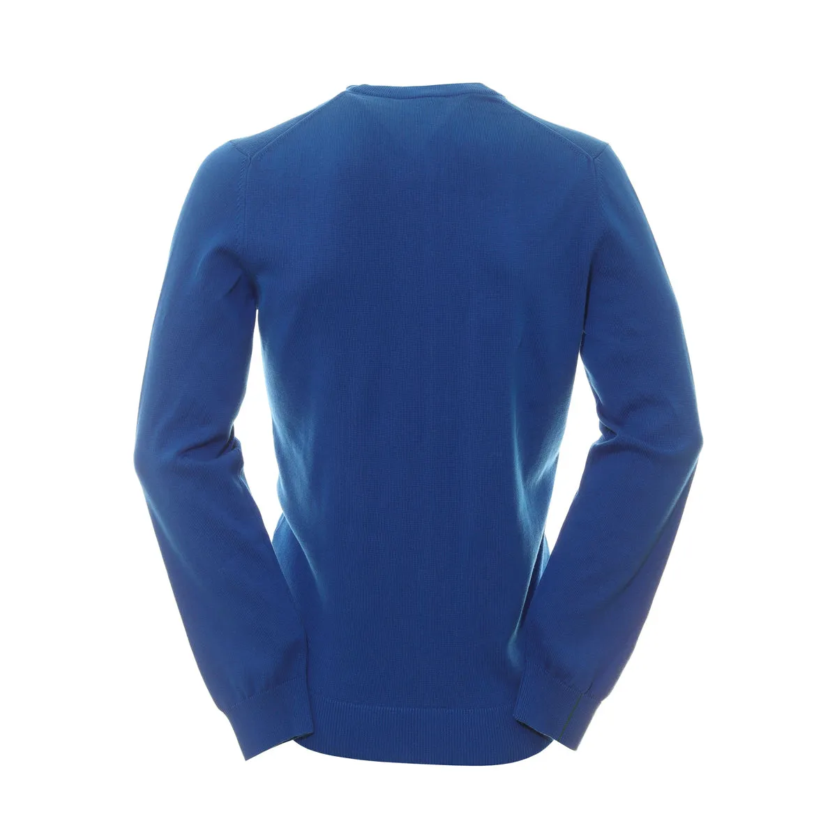 Men's Organic Cotton Crew Neck Sweater Cobalt