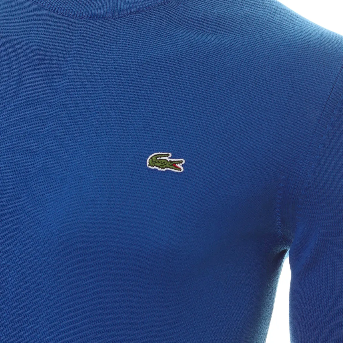 Men's Organic Cotton Crew Neck Sweater Cobalt