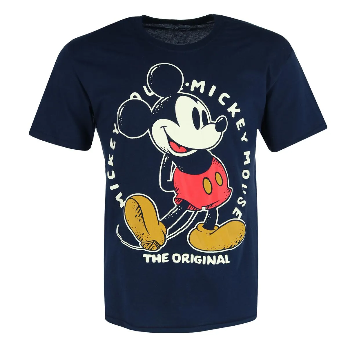 Men's Original Mickey Mouse Short Sleeve Shirt
