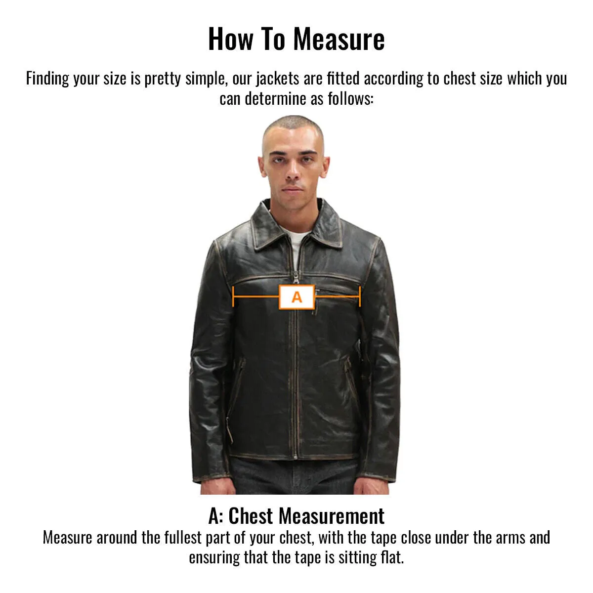 Mens Racing Leather Biker Jacket-Portland