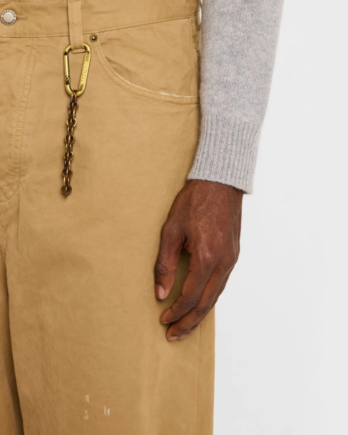 Men's Ray Canvas Oversized Pants