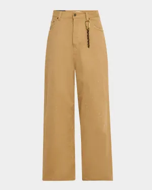 Men's Ray Canvas Oversized Pants
