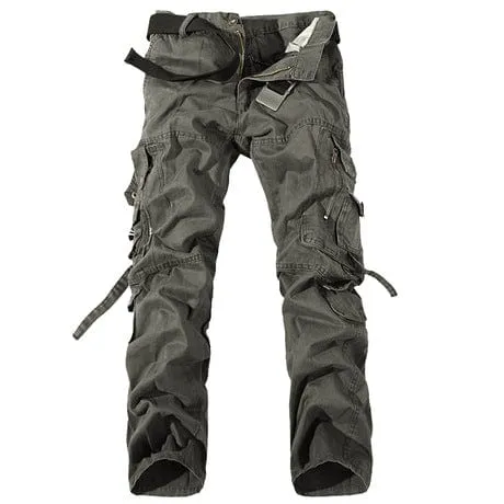 Men's Regular Straight Cargo Pants