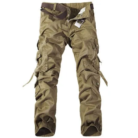 Men's Regular Straight Cargo Pants
