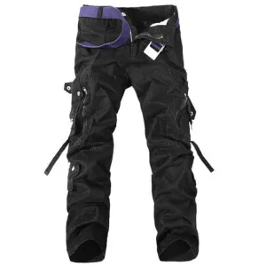 Men's Regular Straight Cargo Pants