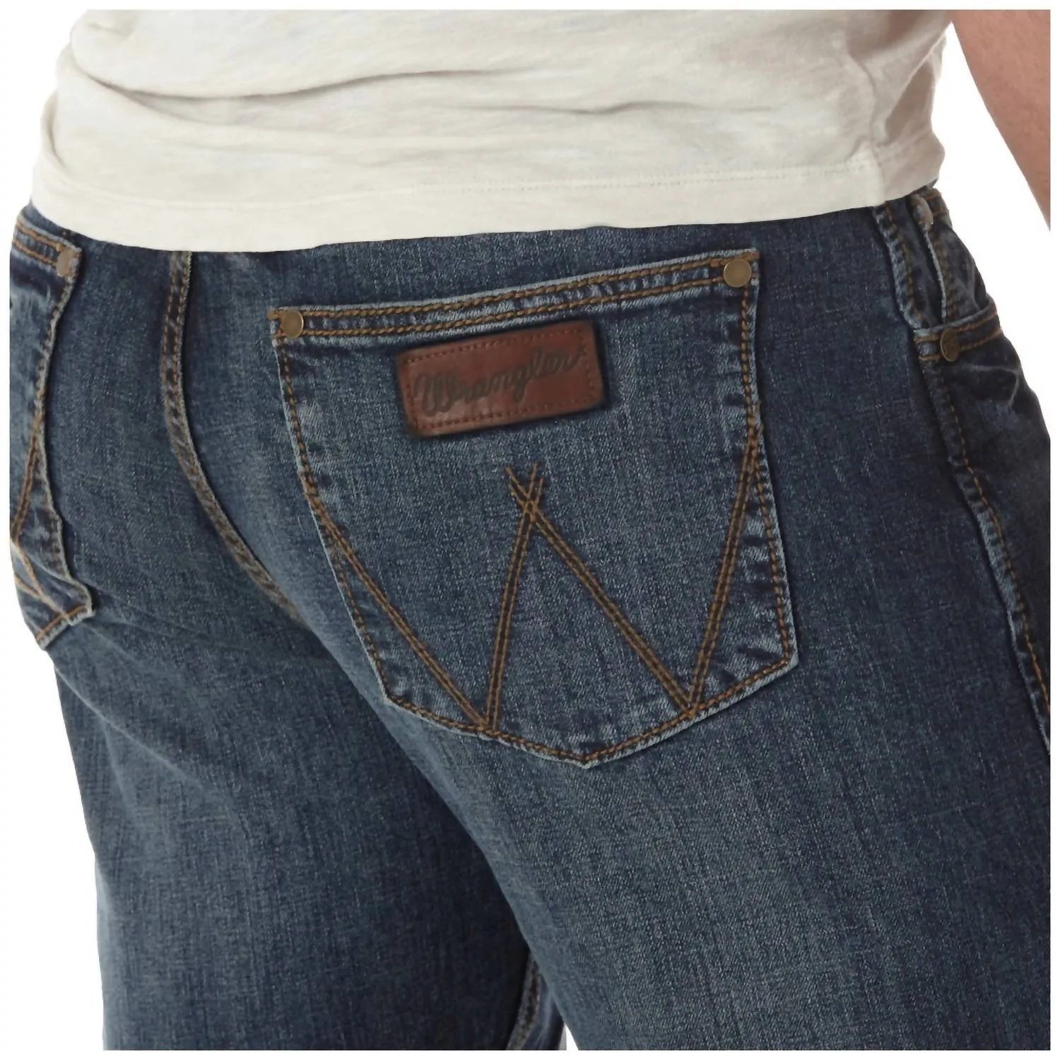Men's Retro Slim Fit Straight Jean In Bozeman