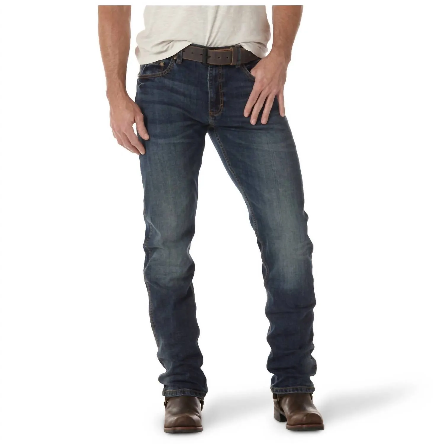 Men's Retro Slim Fit Straight Jean In Bozeman