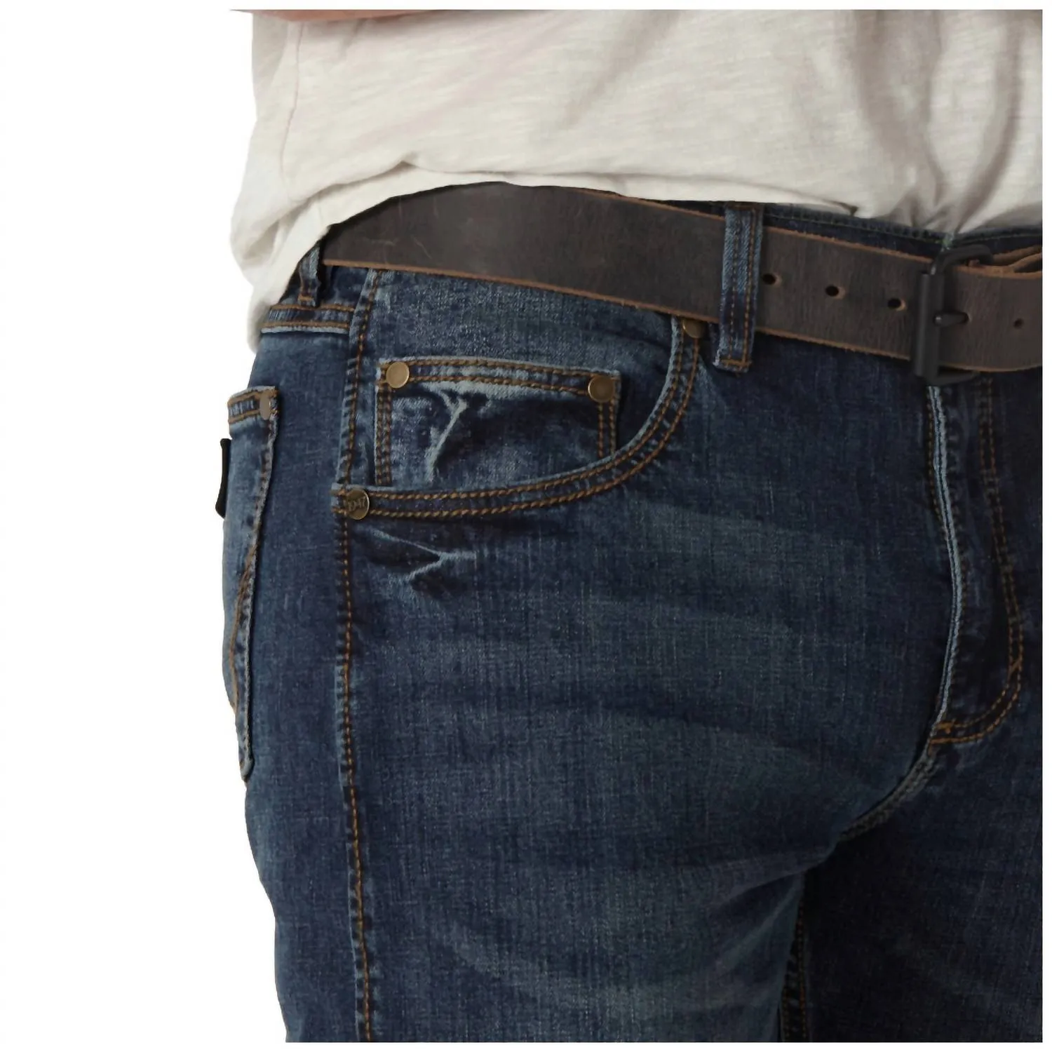 Men's Retro Slim Fit Straight Jean In Bozeman