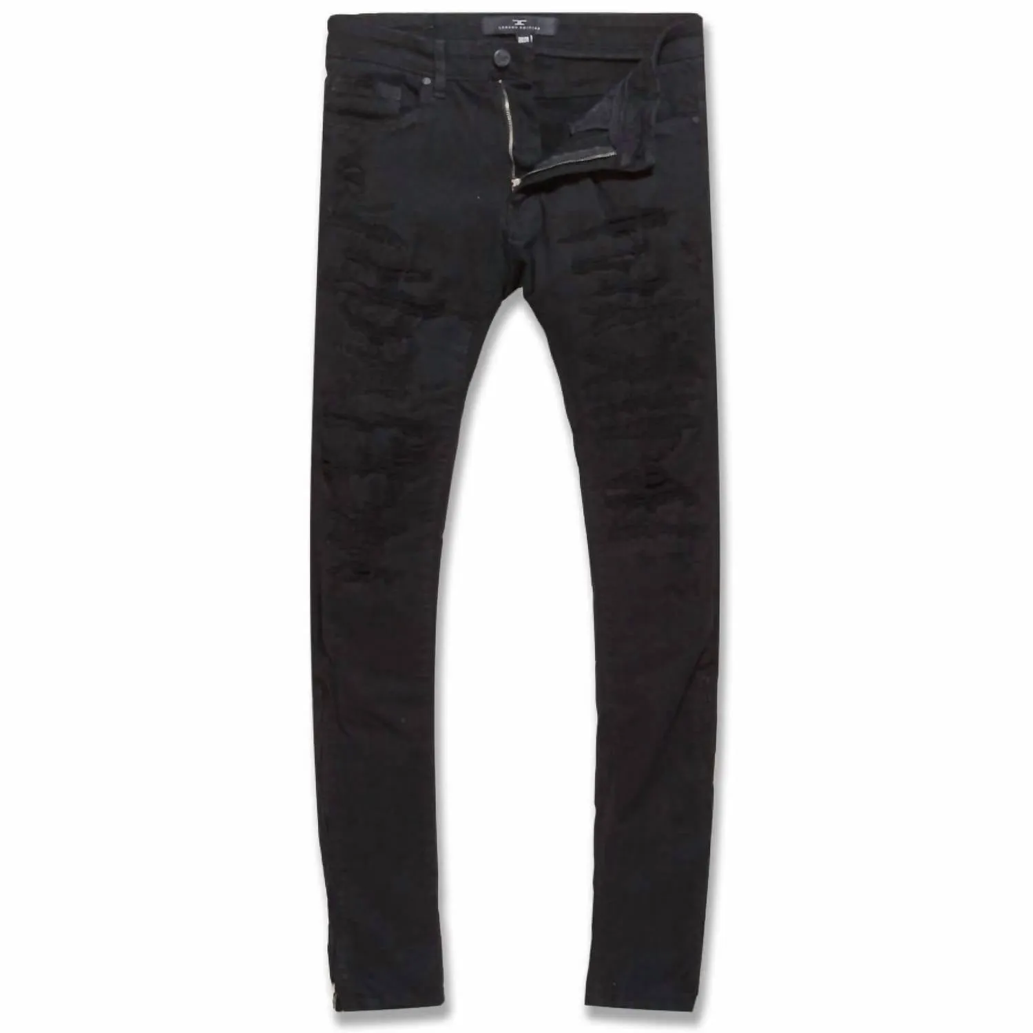 Men's Ross Pinnacle Denim Jean In Jet Black
