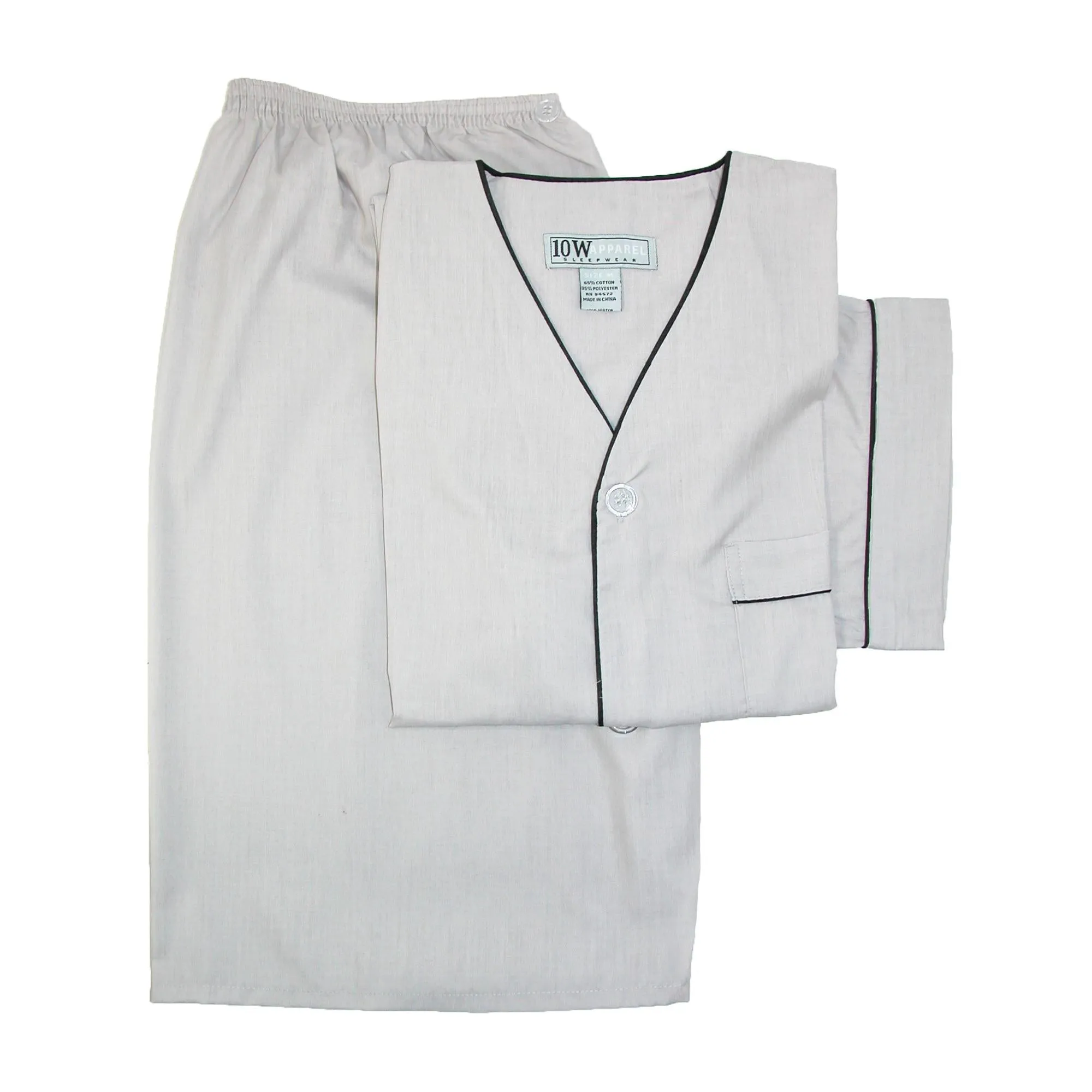 Men's Short Sleeve Short Leg Pajama Set