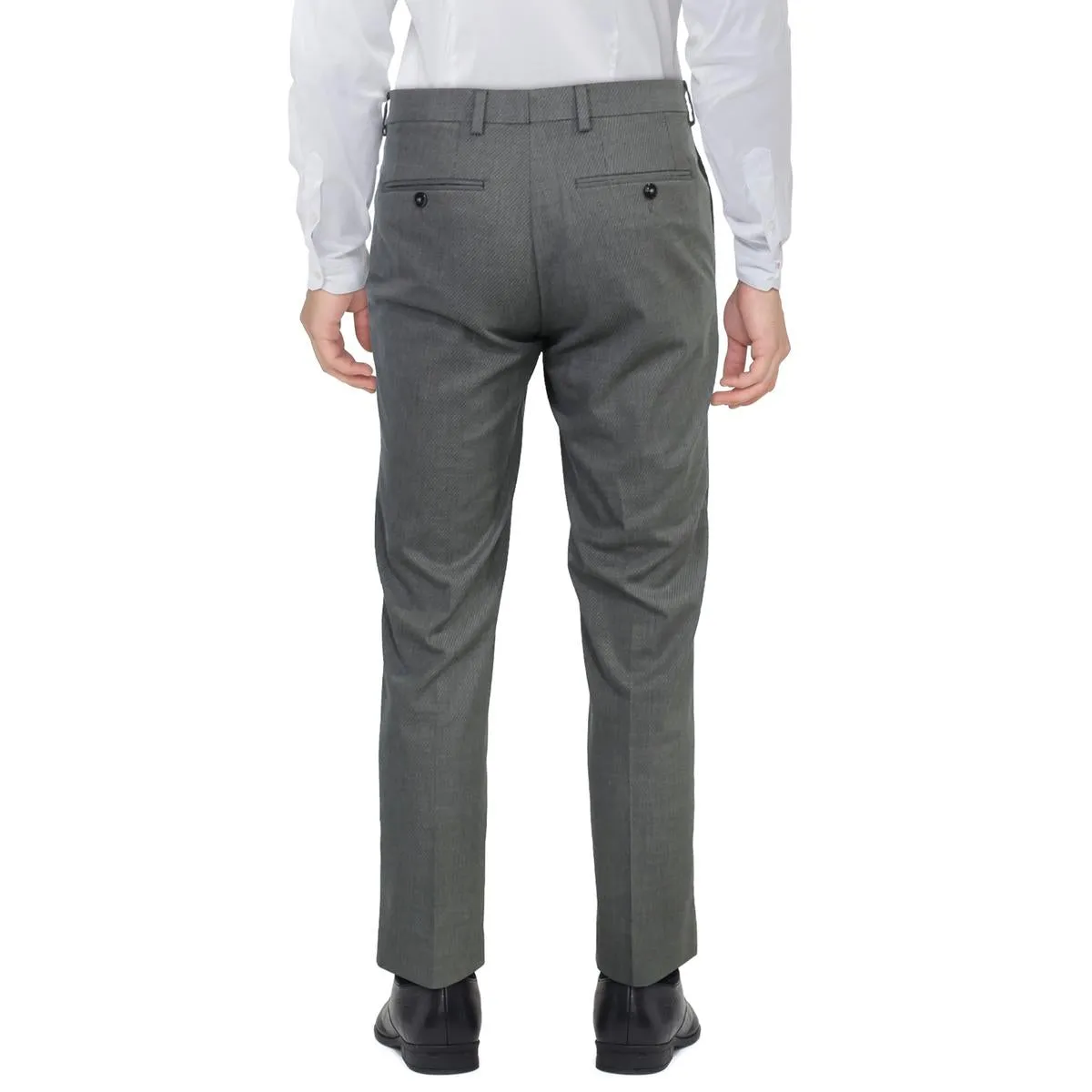 Mens Slim Fit Stretch Dress Pants
