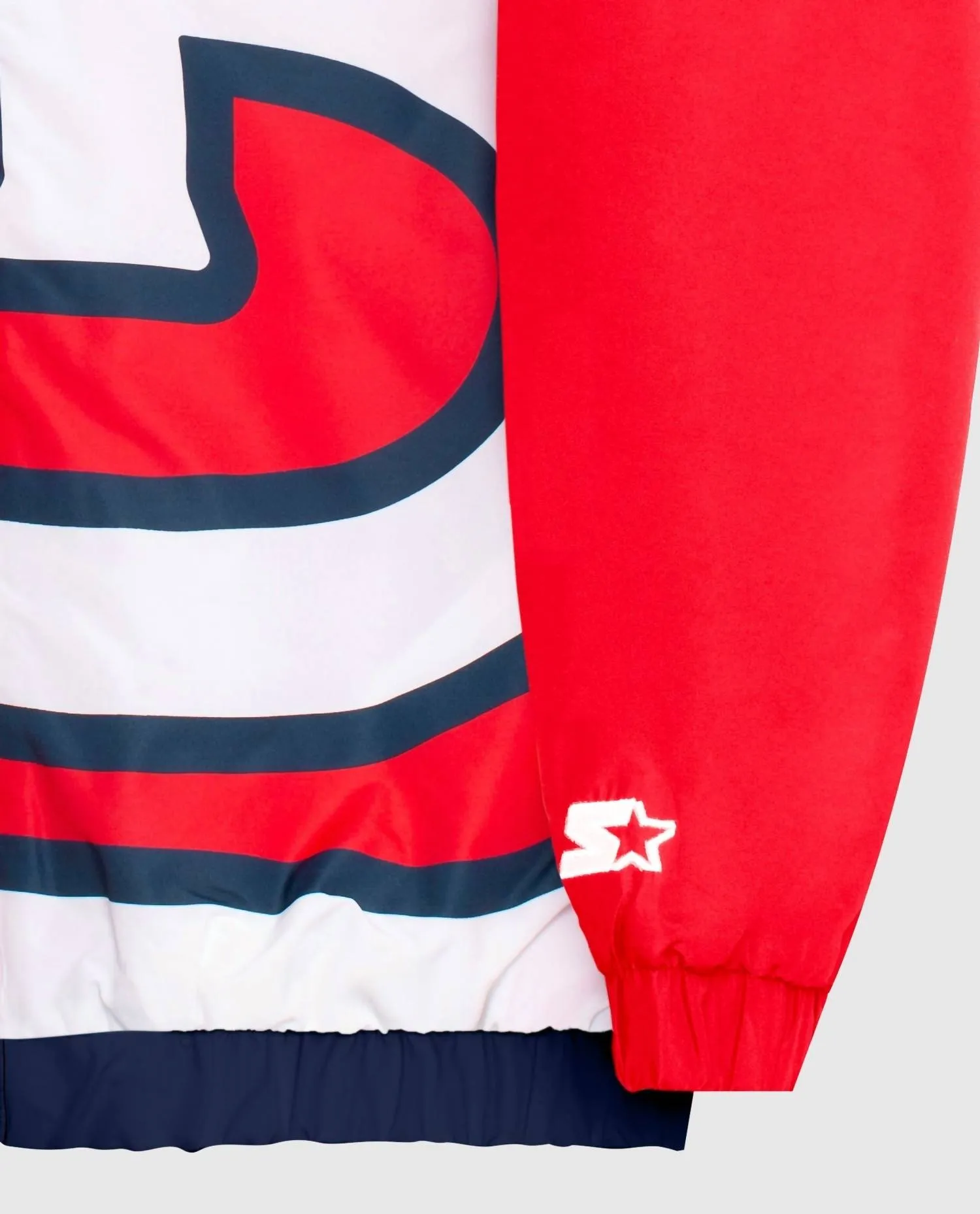 Men's St. Louis Cardinals Hooded Nylon Full-Zip Jacket In Red