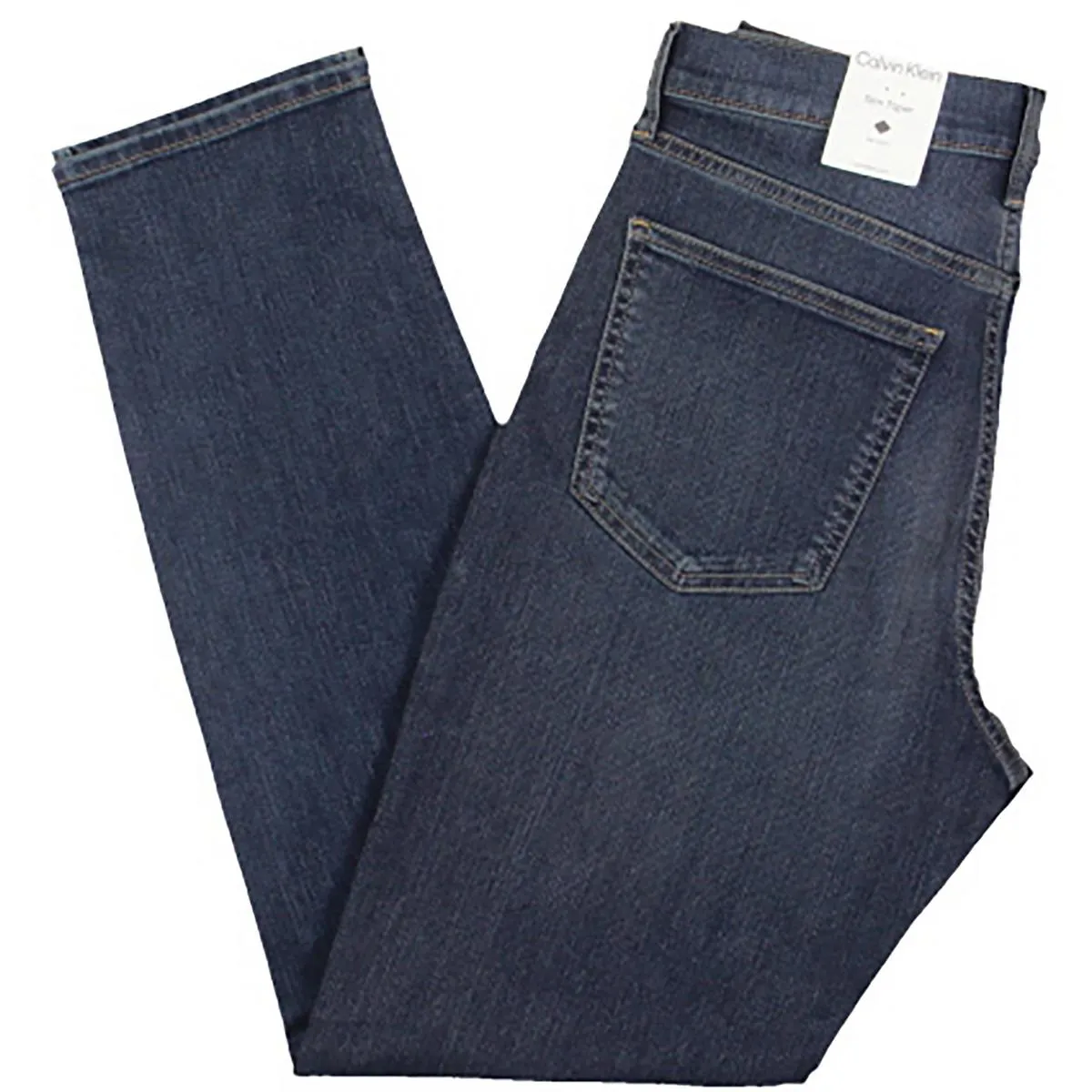 Mens Stretch Denim Tapered Leg Jeans
