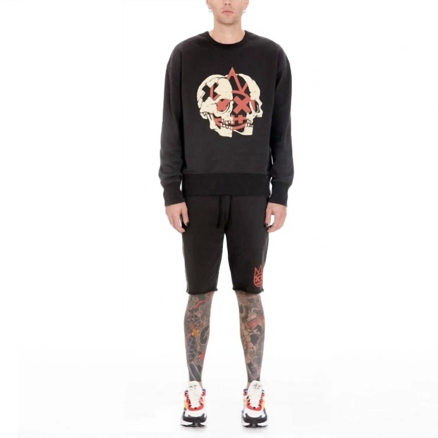 Men's Sweatshorts In Peat Black