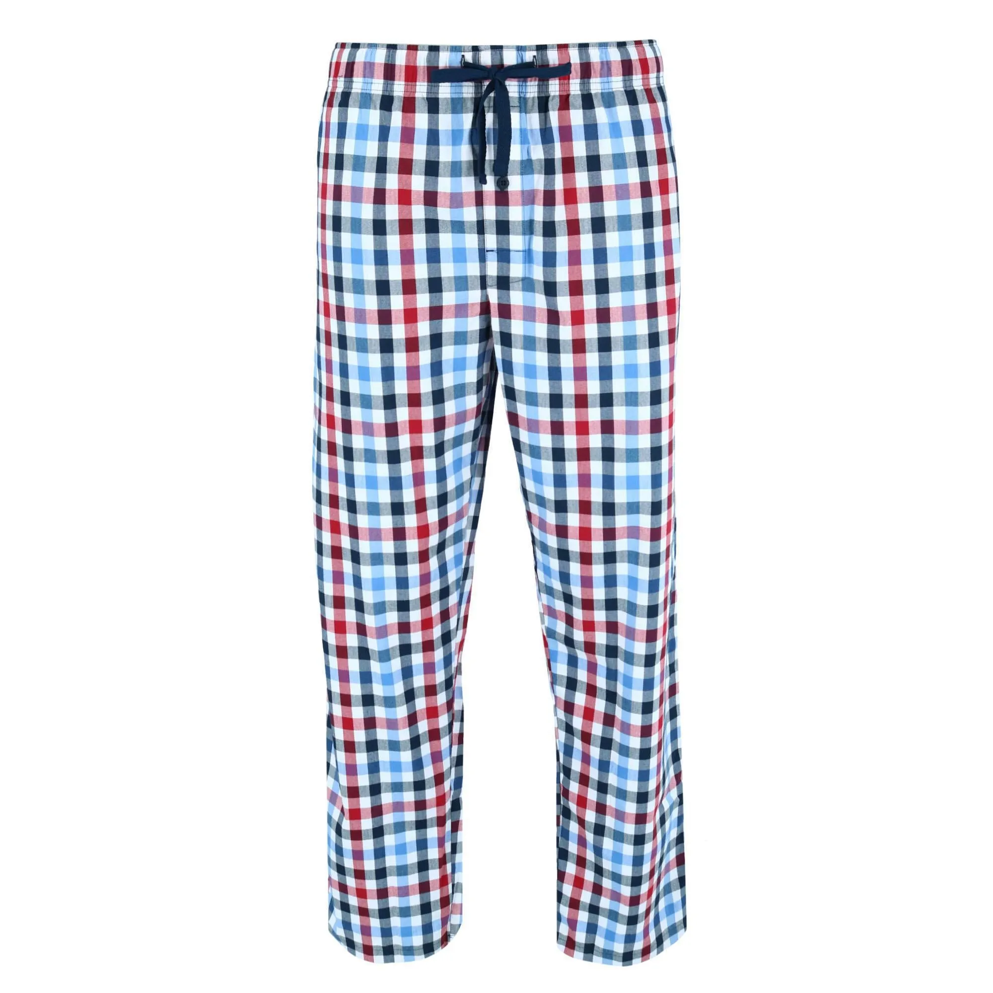 Men's Tag Free Comfort Flex Plaid Pajama Lounge Pant