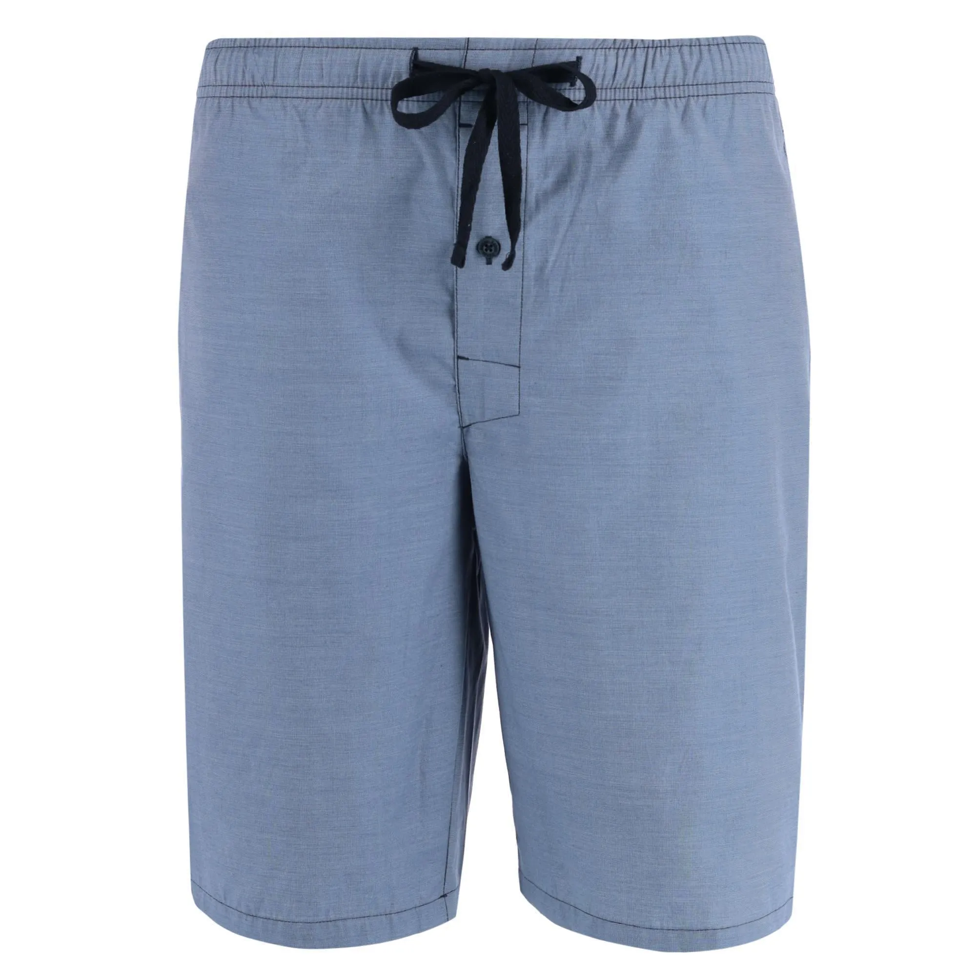 Men's Woven Cotton Pajama Sleep Shorts