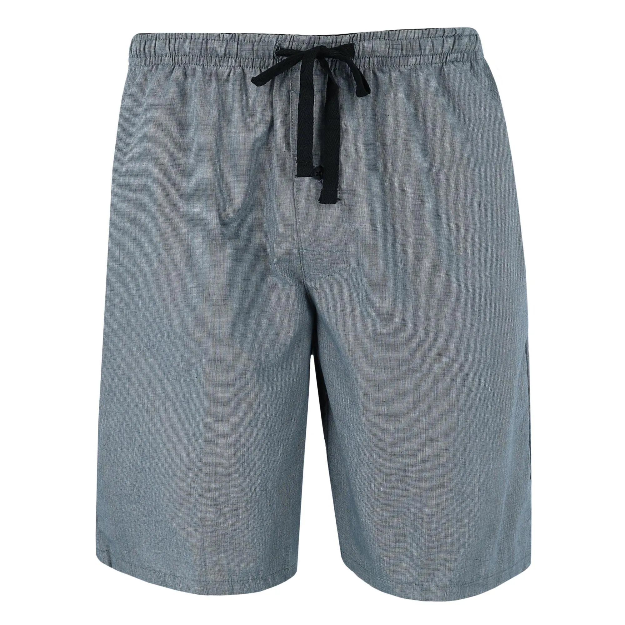 Men's Woven Cotton Pajama Sleep Shorts